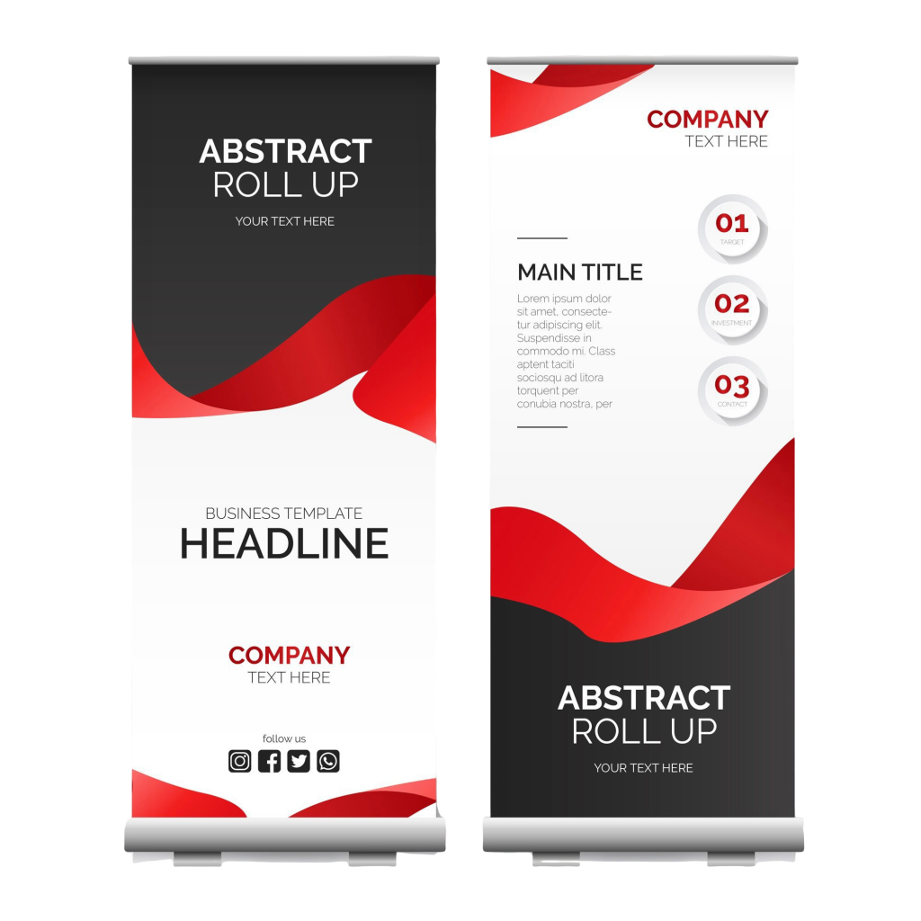 850 x 2m Roller Banner + Cassette