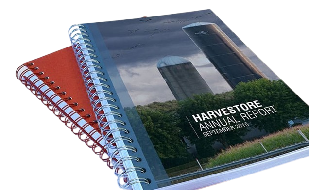 A4, Full Colour, Single Sided, Wire Bound Booklet
