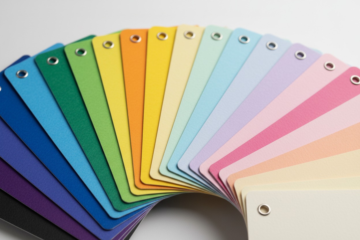 Colour Swatch, CCHSG Print Services, Colchester, Essex.